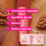 🌸 URO™ Probiótico Vaginal – Equilibrio íntimo, confianza total